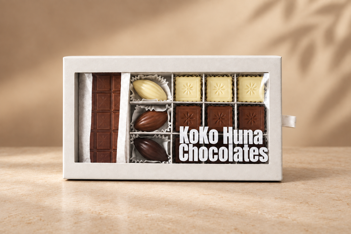 KoKo Huna Family Fusion assorted chocolate gift box